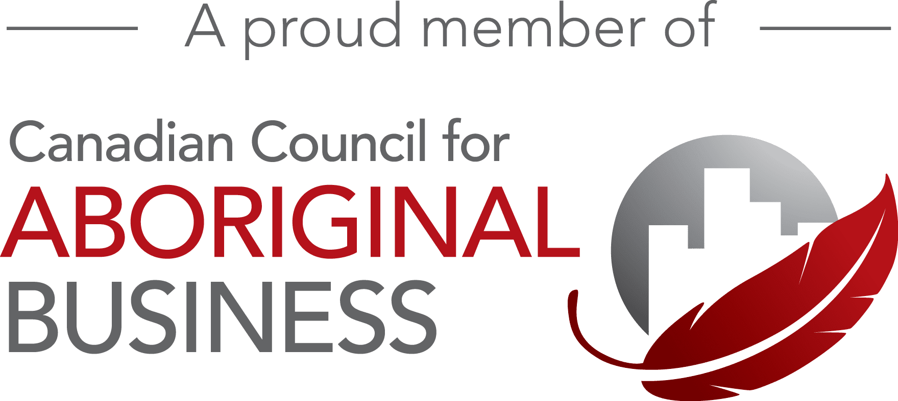 A green background with the words " proud member of the council for original business."